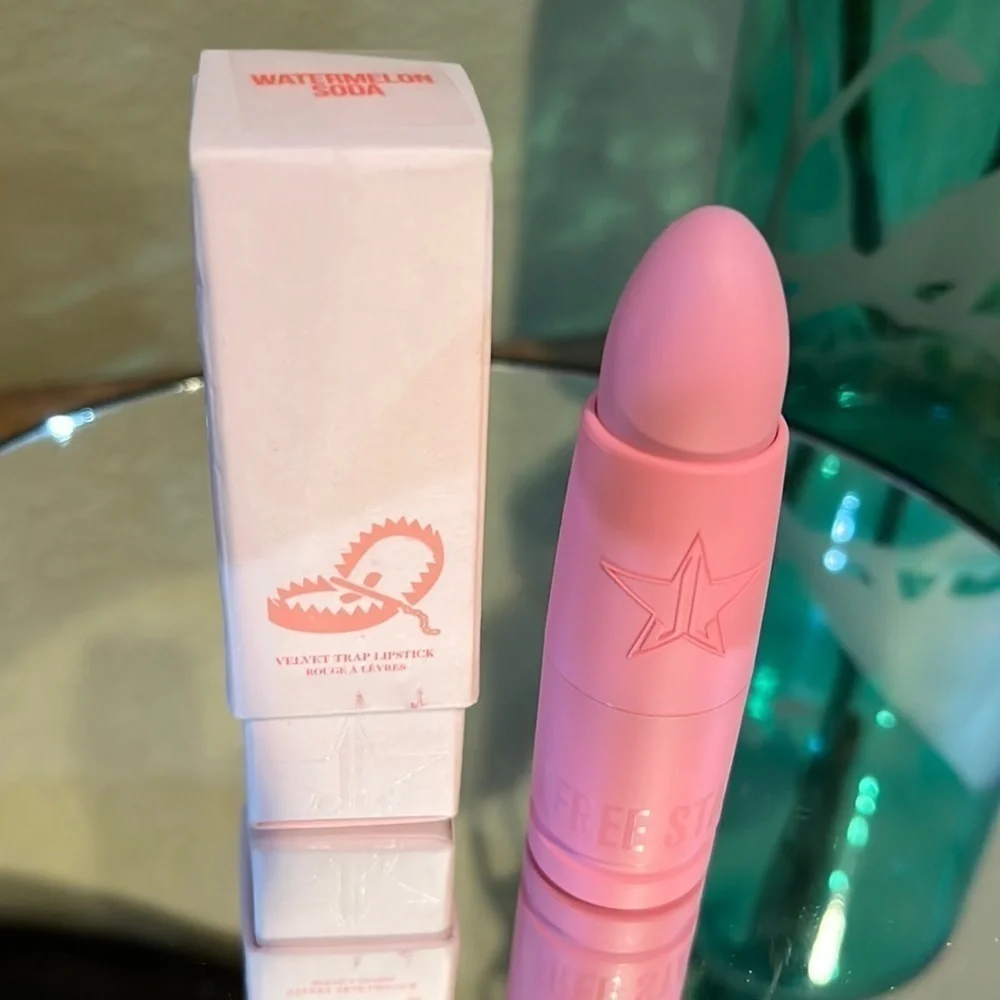 Jeffree Star Velvet Trap lipstick in color Watermelon Soda. New!